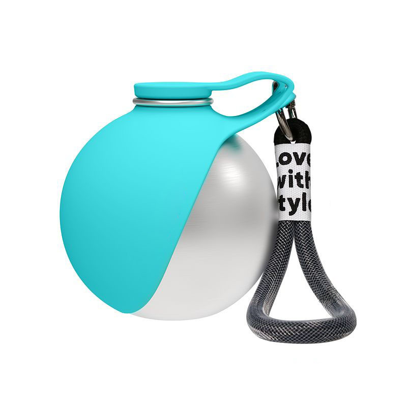 Portable Dog Water Bottle with Bowl
