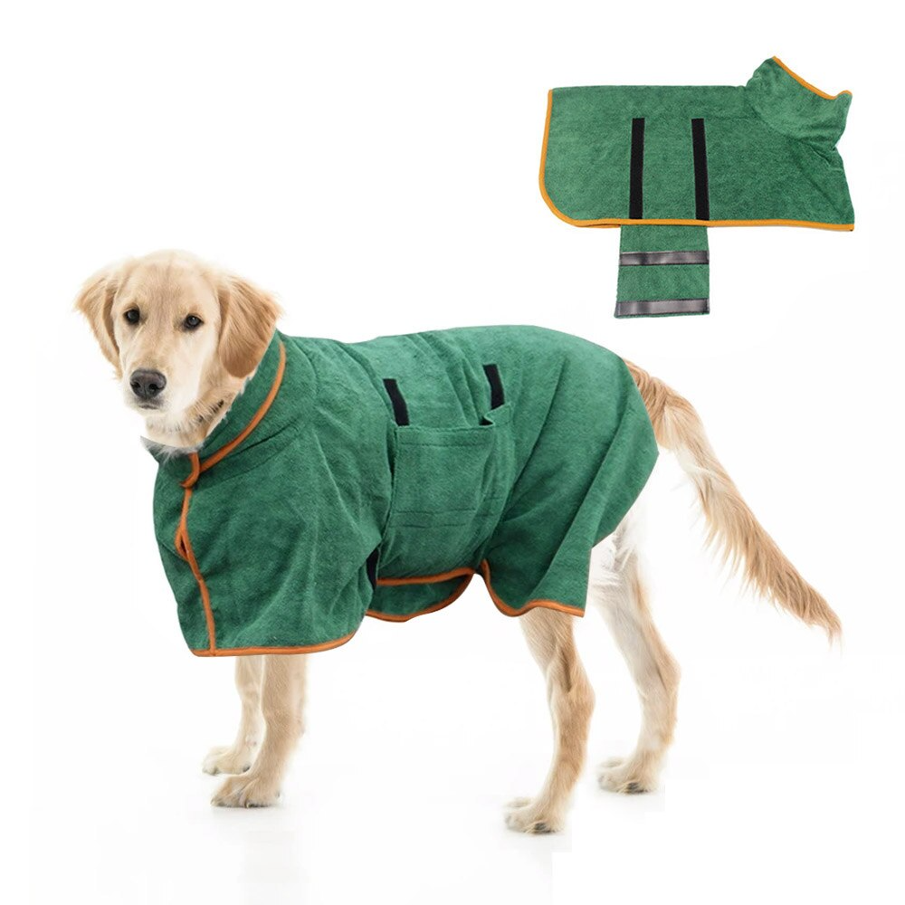 Super Absorbent Dog Bathrobe Towel