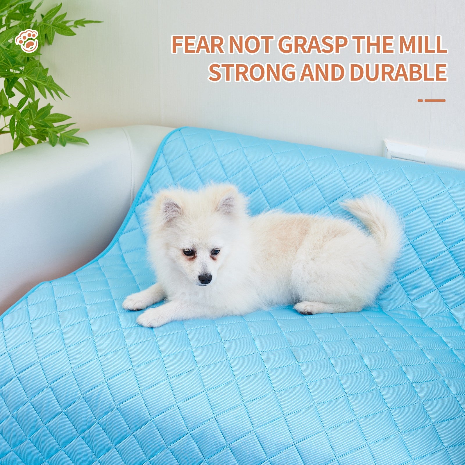 Cooling Ice Silk Pet Mat – Summer Self-Cooling Pad for Dogs & Cats