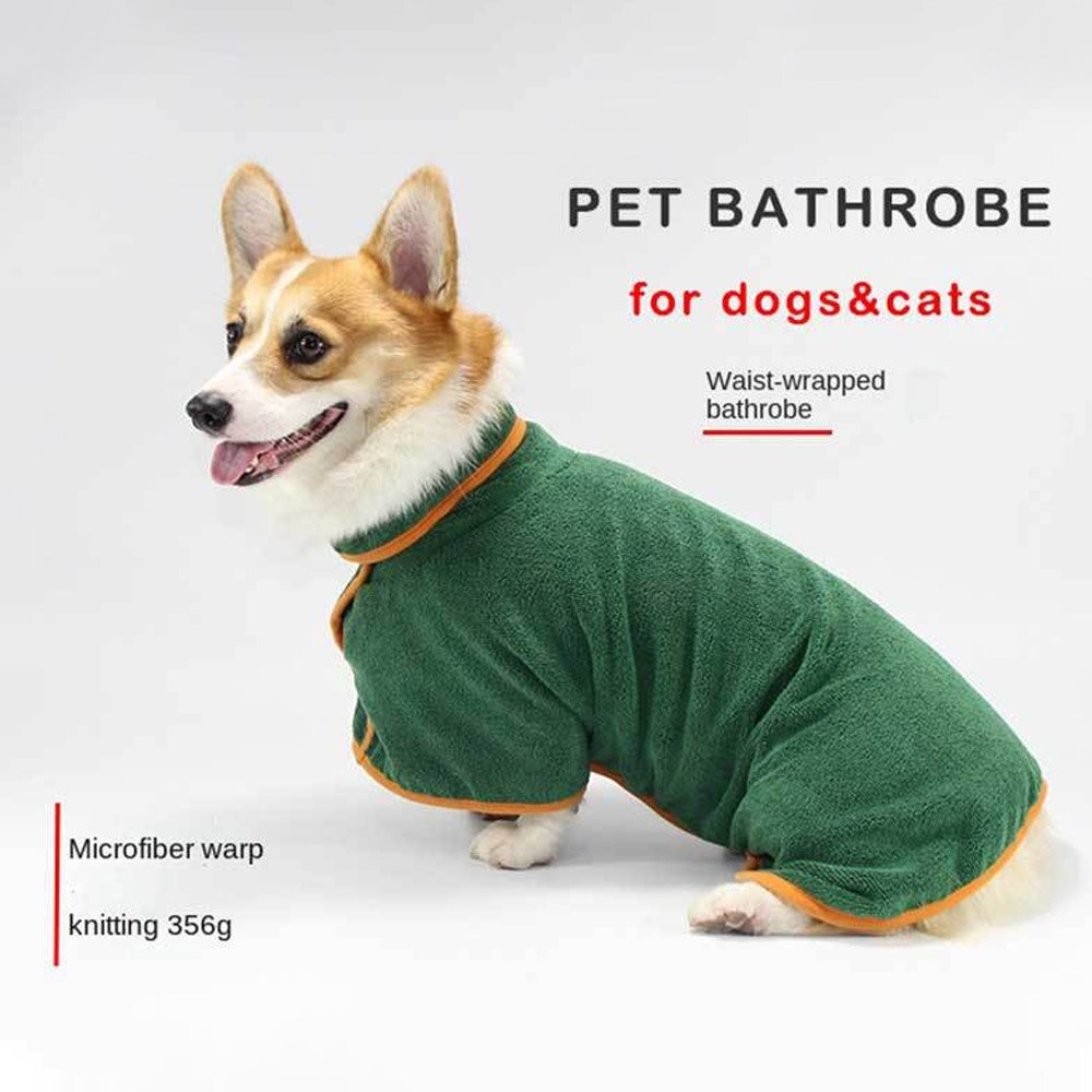 Super Absorbent Dog Bathrobe Towel