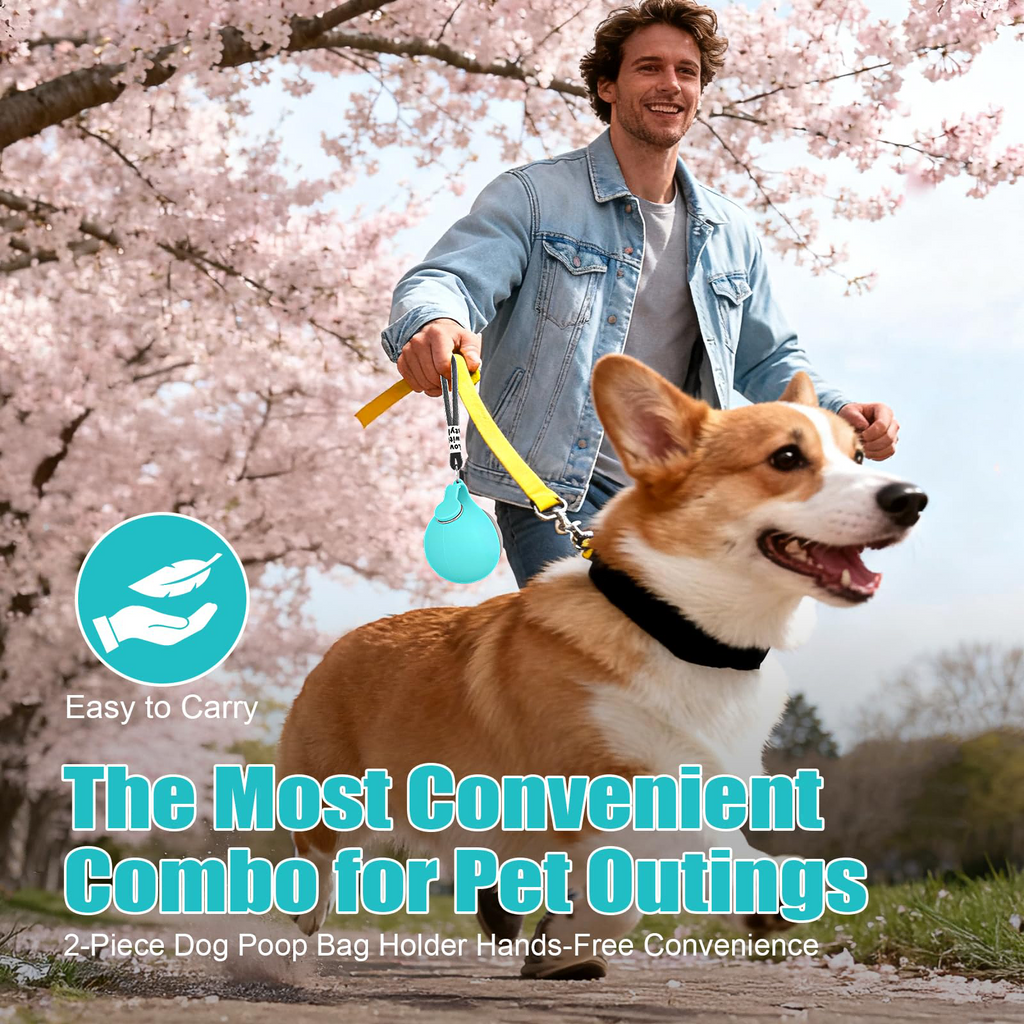 Portable Dog Water Bottle with Bowl