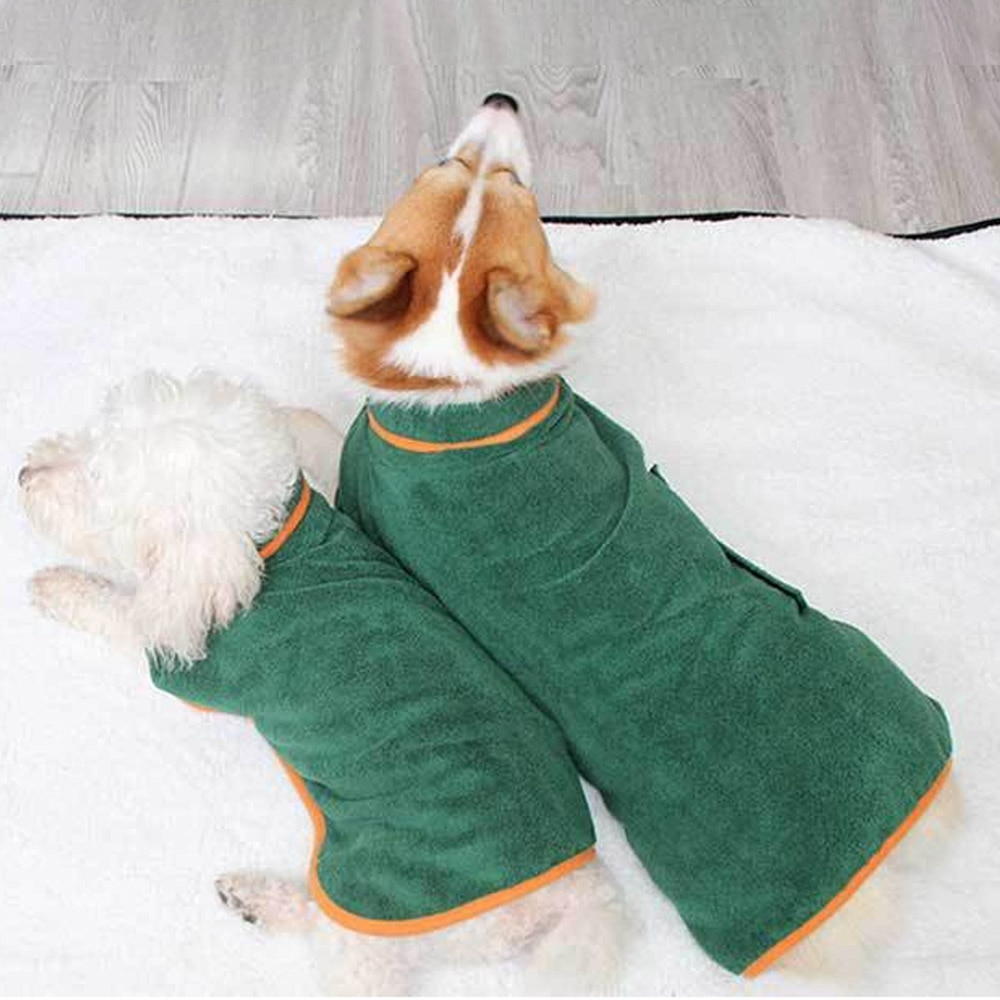Super Absorbent Dog Bathrobe Towel