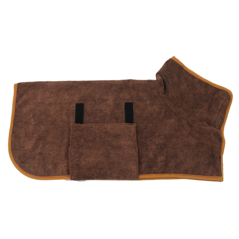 Super Absorbent Dog Bathrobe Towel