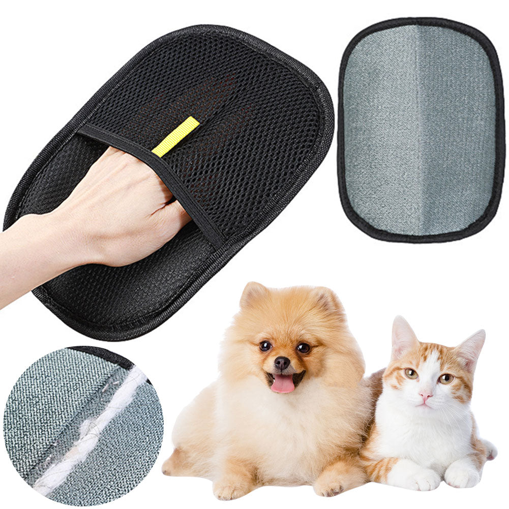 Complete Pet Grooming Kit — Deshedding Glove & Paw Cleaner Cup Bundle