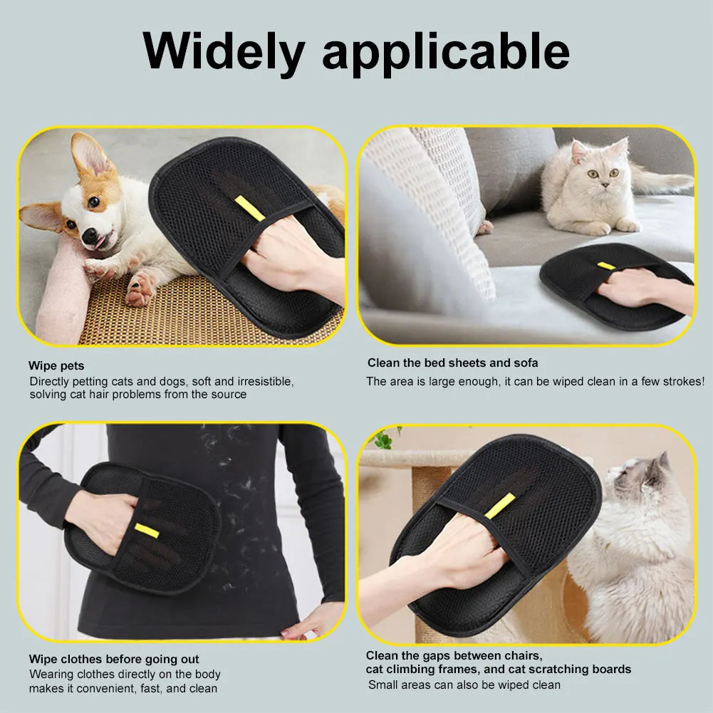 Silicone Pet Deshedding Glove